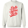 Delta Sigma Theta Sweatshirt Paraphernalia Screen Printed Unisex