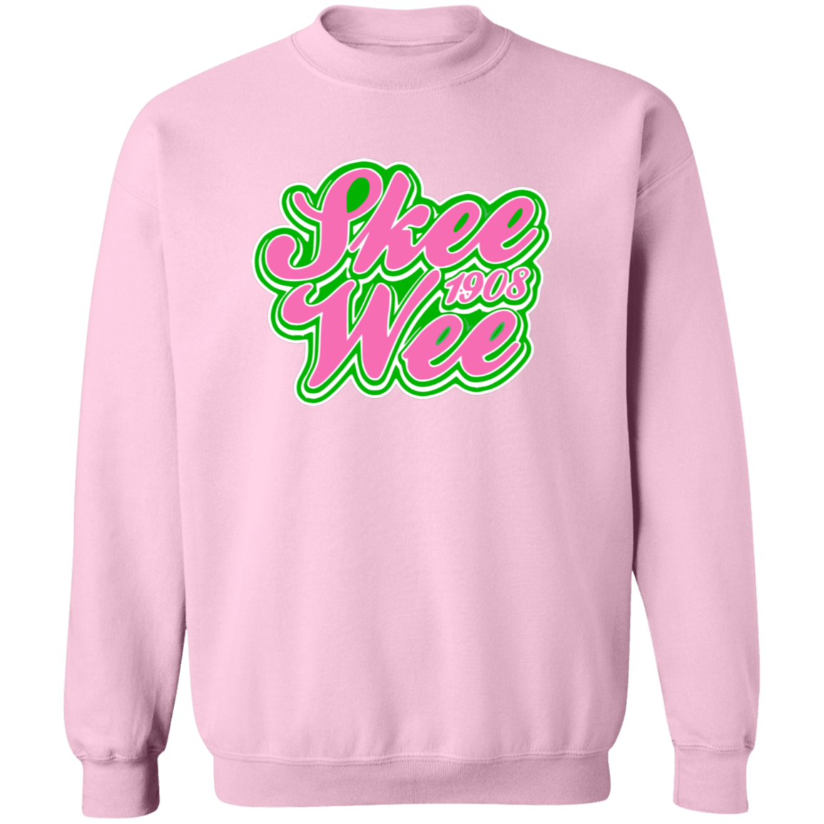 Alpha Kappa Alpha Screen Printed Crewneck Sweatshirt