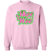 Alpha Kappa Alpha Screen Printed Crewneck Sweatshirt