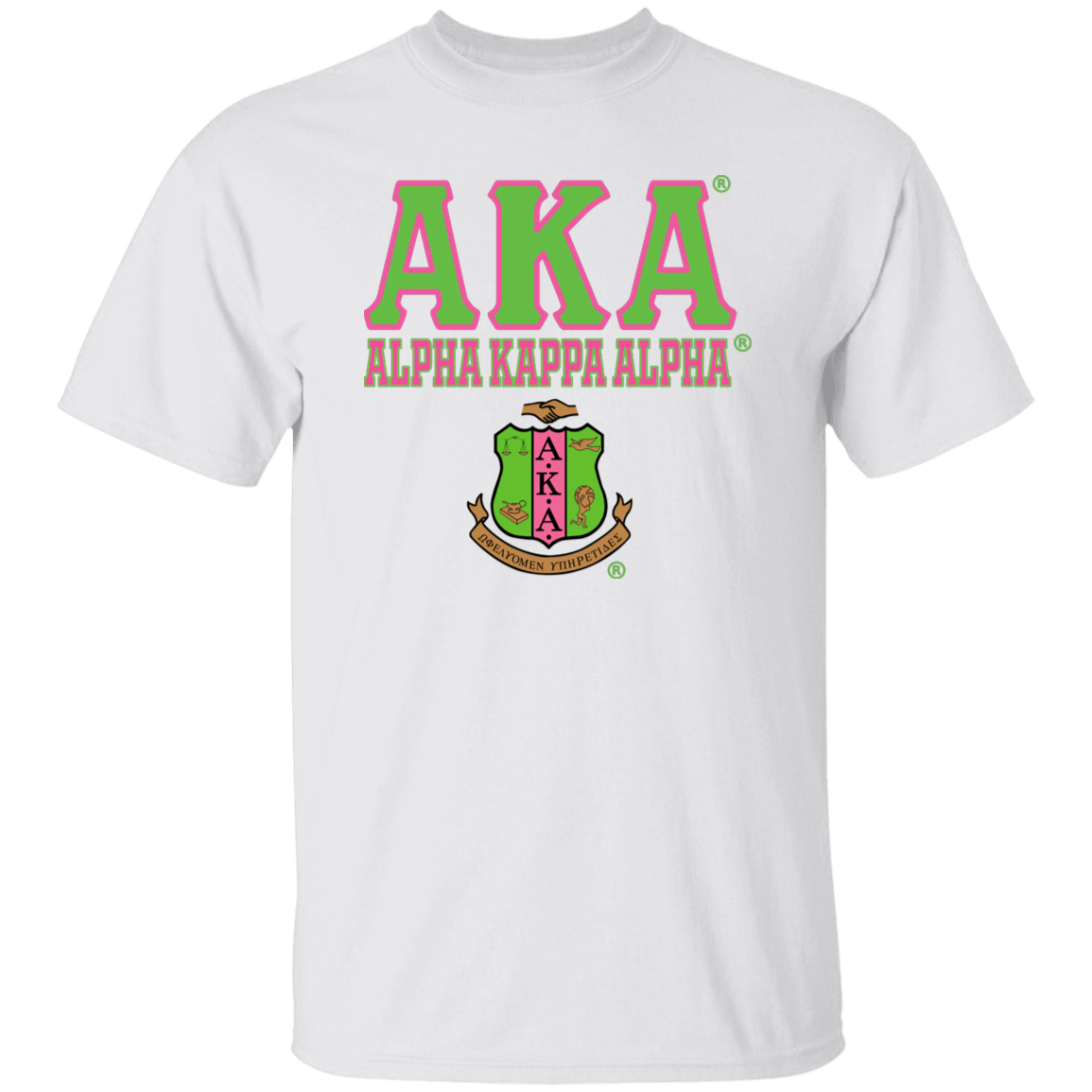 Alpha Kappa Alpha Screen Printed T-Shirt