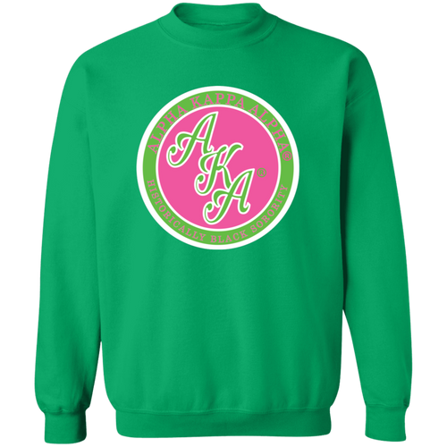 Alpha Kappa Alpha Crewneck Pullover Sweatshirt