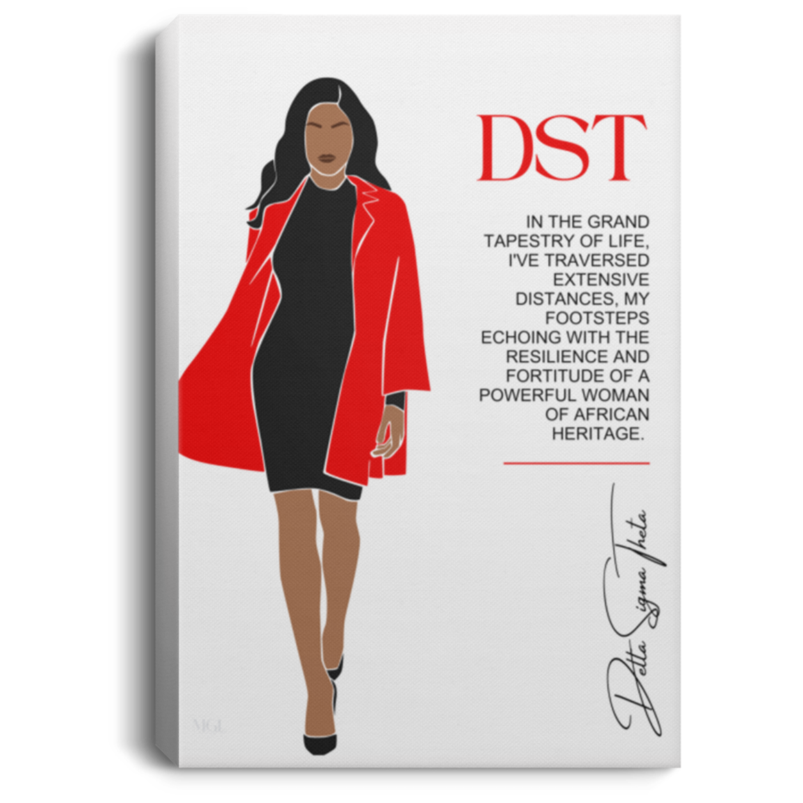 Delta Sigma Theta Canvas