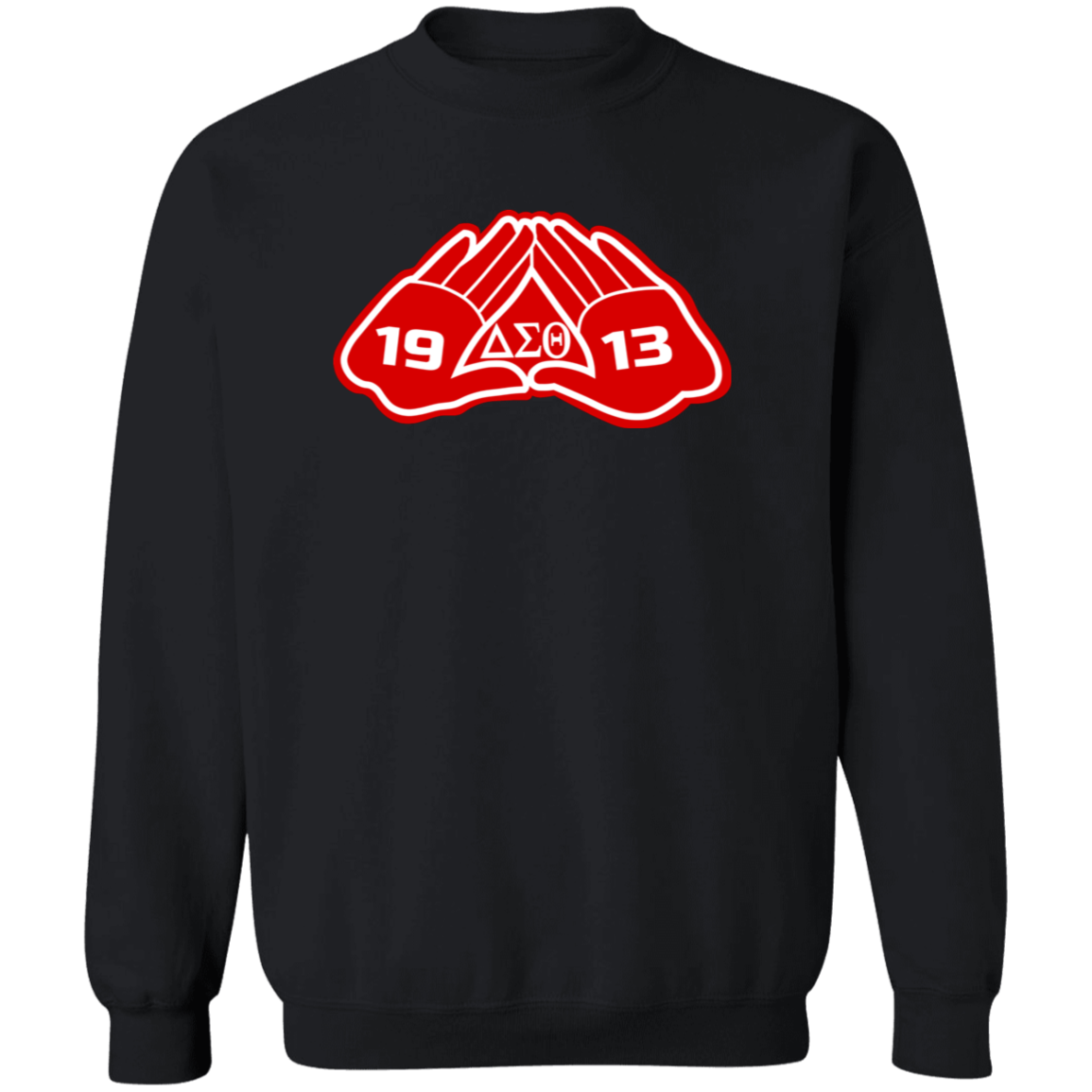 Delta Sigma Theta Sweatshirt Paraphernalia Screen Printed Unisex