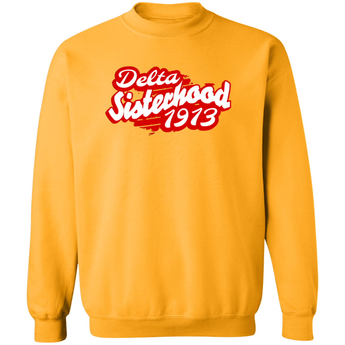 Delta Sigma Theta Sweatshirt Paraphernalia Screen Printed Unisex