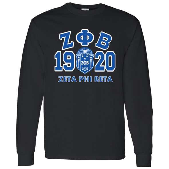 Zeta Phi Beta Sorority LS T-Shirt