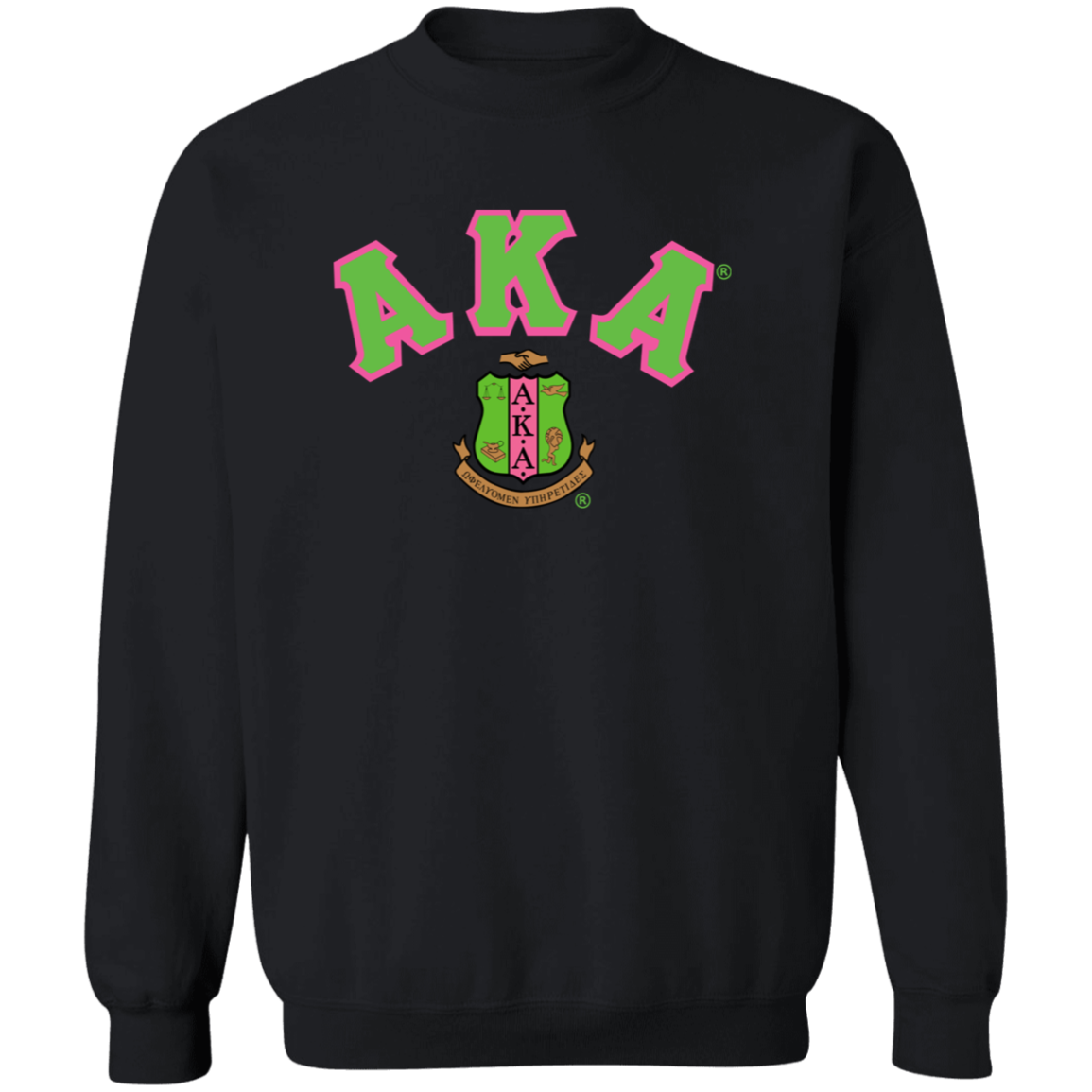 Alpha Kappa Alpha Crewneck Pullover Sweatshirt