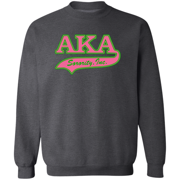 Alpha Kappa Alpha Screen Printed Crewneck Sweatshirt