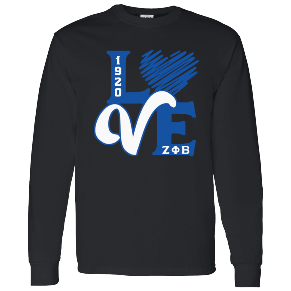 Zeta Phi Beta Sorority LS T-Shirt
