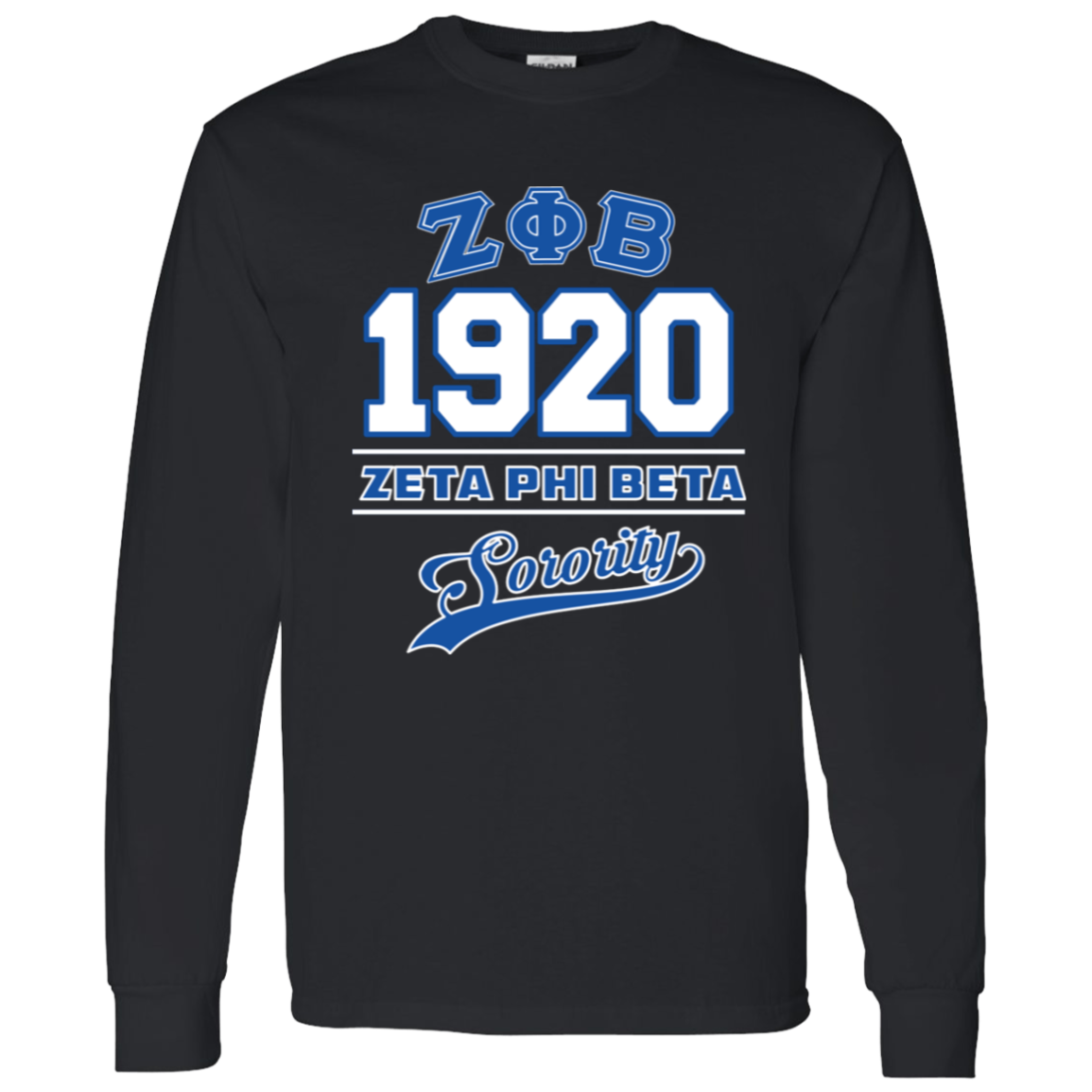 Zeta Phi Beta Sorority LS T-Shirt