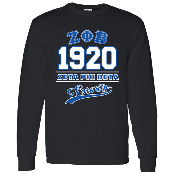 Zeta Phi Beta Sorority LS T-Shirt