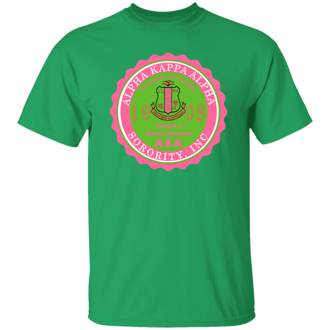 Alpha Kappa Alpha Screen Printed T-Shirt