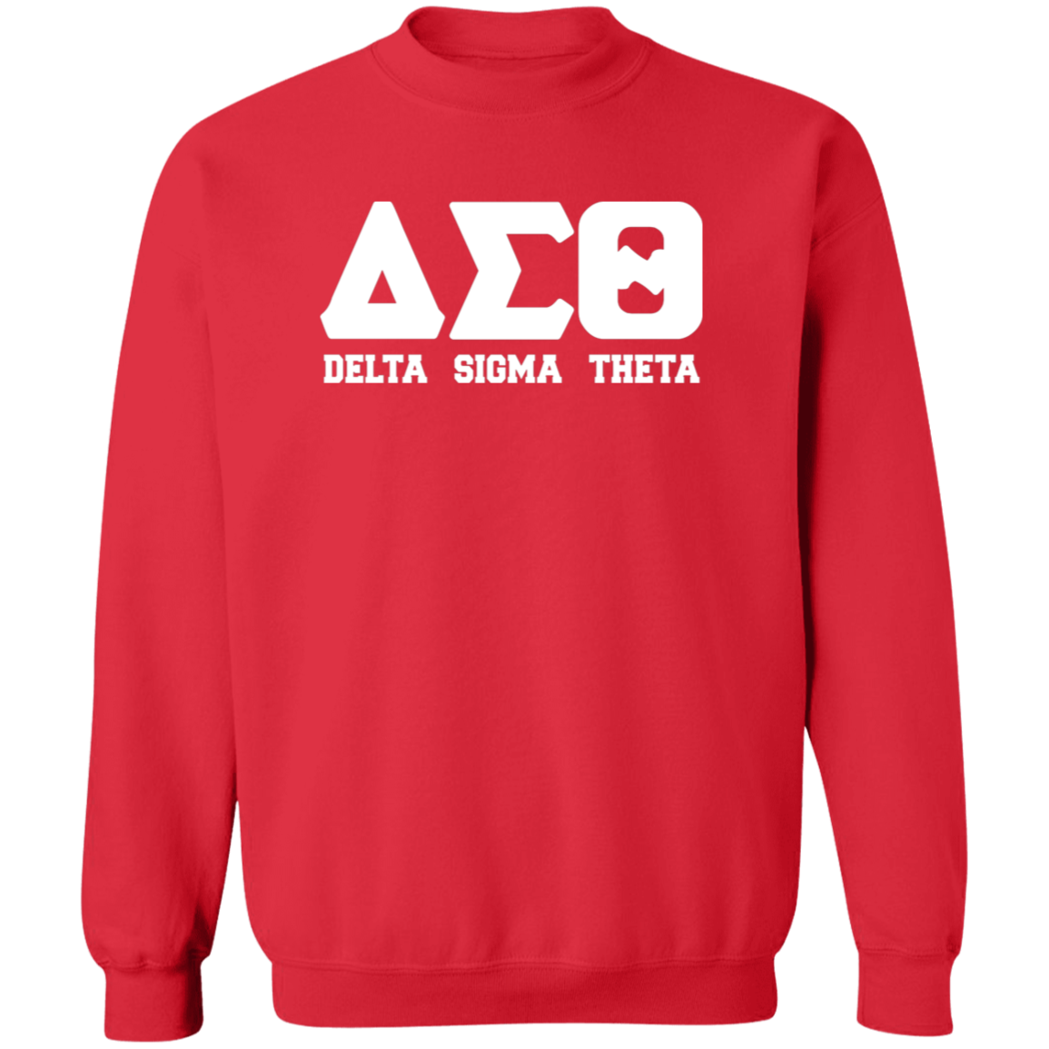 Delta Sigma Theta Sweatshirt Paraphernalia Screen Printed Unisex