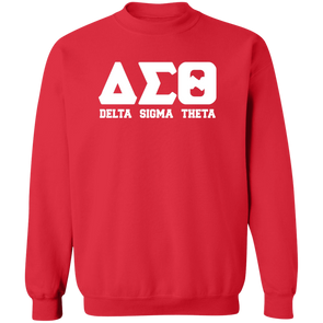 Delta Sigma Theta Sweatshirt Paraphernalia Screen Printed Unisex