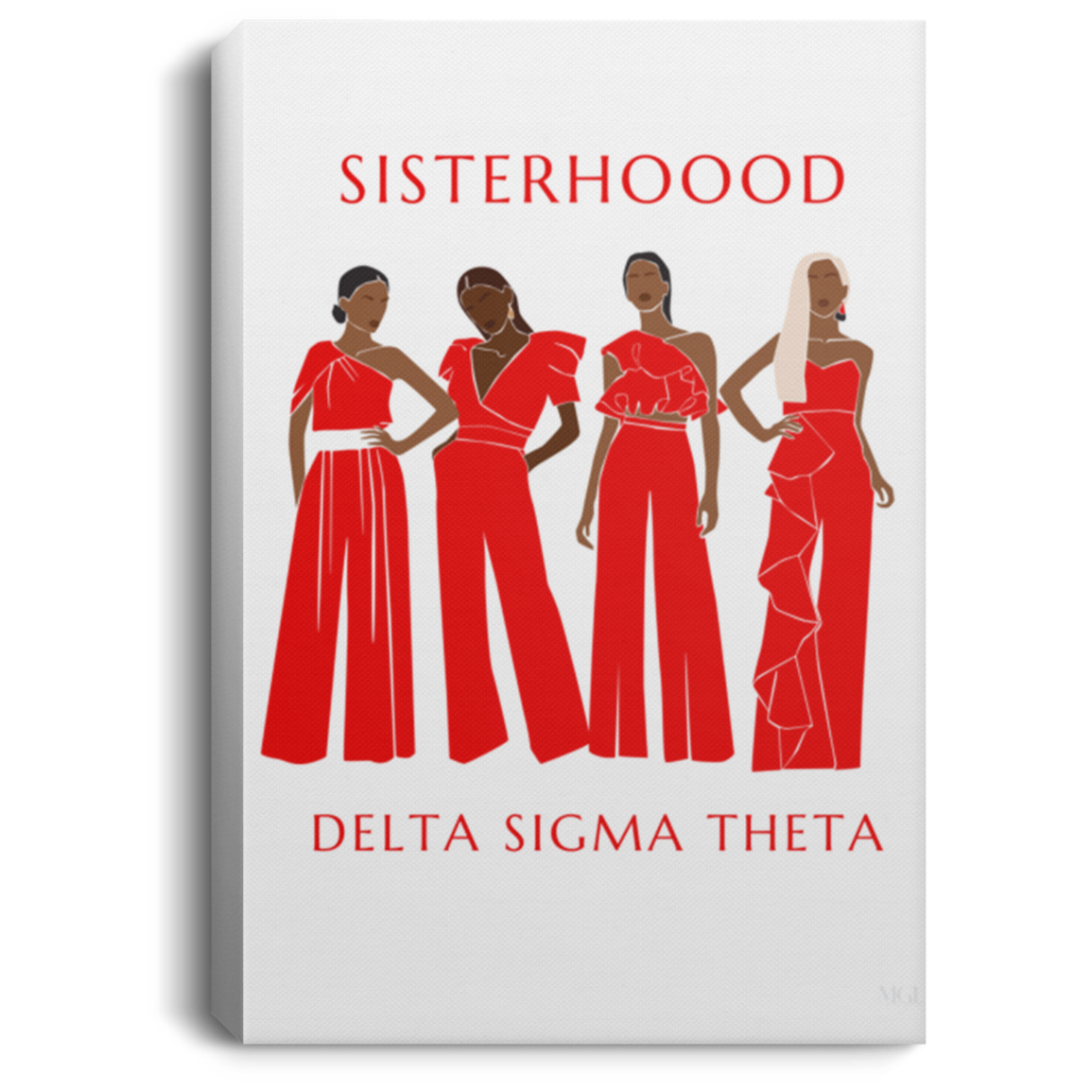 Delta Sigma Theta Canvas