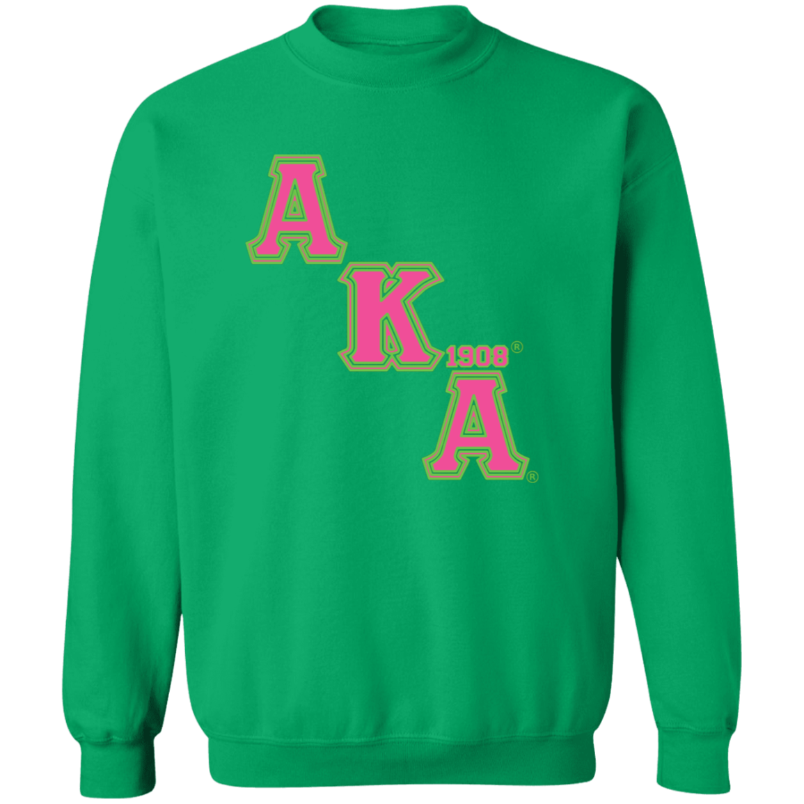 Alpha Kappa Alpha Crewneck Pullover Sweatshirt