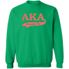 Alpha Kappa Alpha Screen Printed Crewneck Sweatshirt