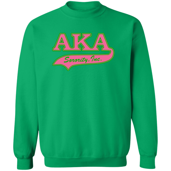 Alpha Kappa Alpha Screen Printed Crewneck Sweatshirt