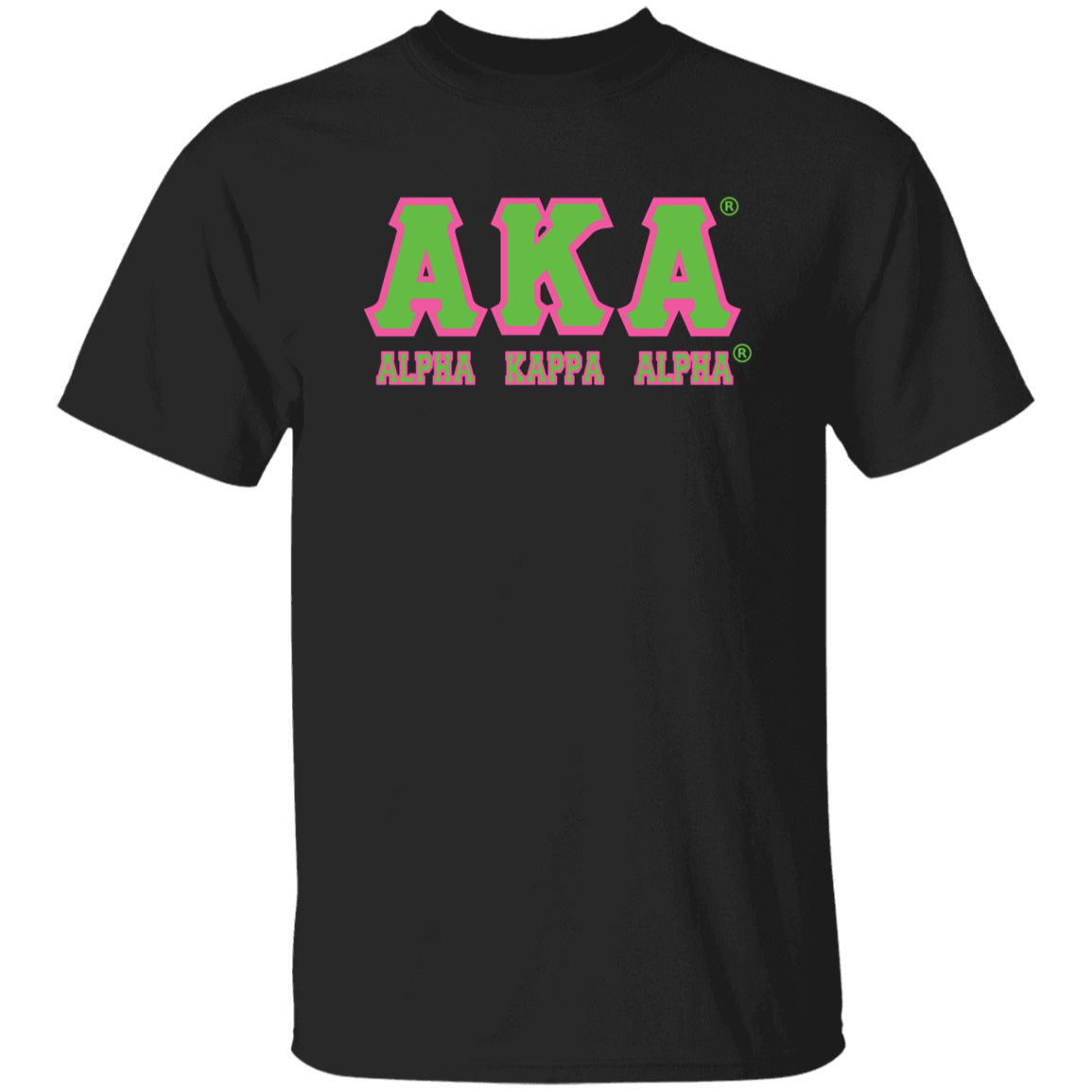 Alpha Kappa Alpha Screen Printed T-Shirt