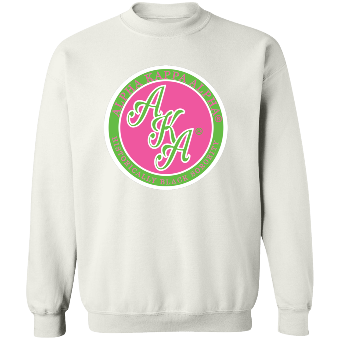 Alpha Kappa Alpha Crewneck Pullover Sweatshirt