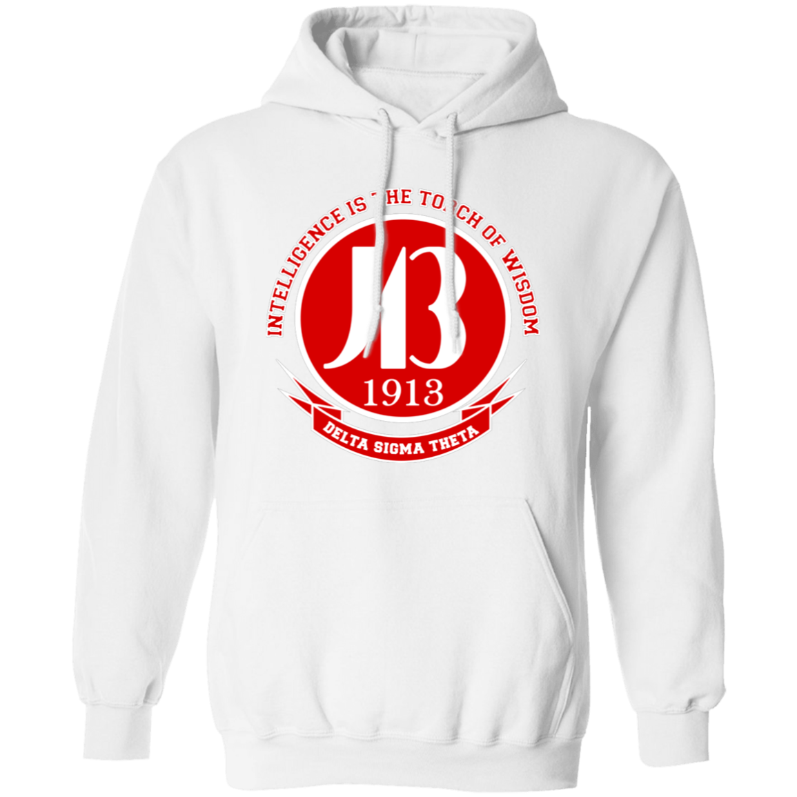 Delta Sigma Theta Hoodie Paraphernalia Screen Printed Unisex