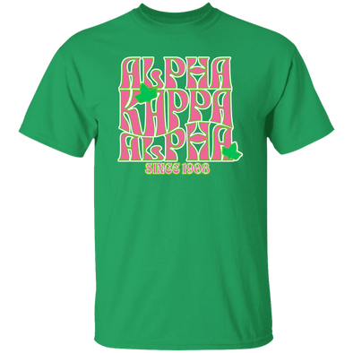 Alpha Kappa Alpha Screen Printed T-Shirt