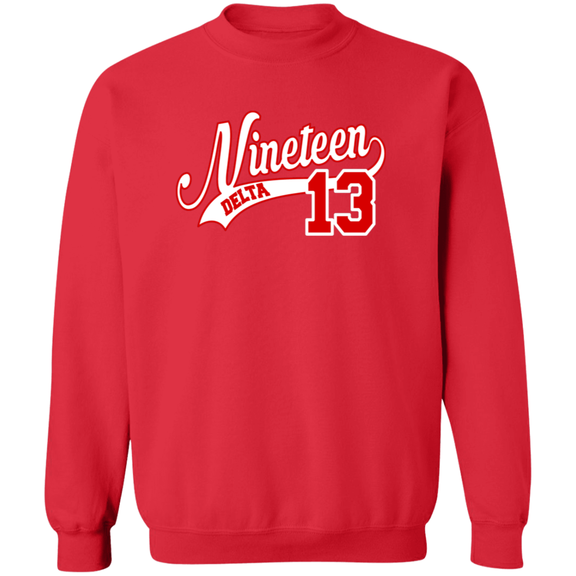 Delta Sigma Theta Sweatshirt Paraphernalia Screen Printed Unisex