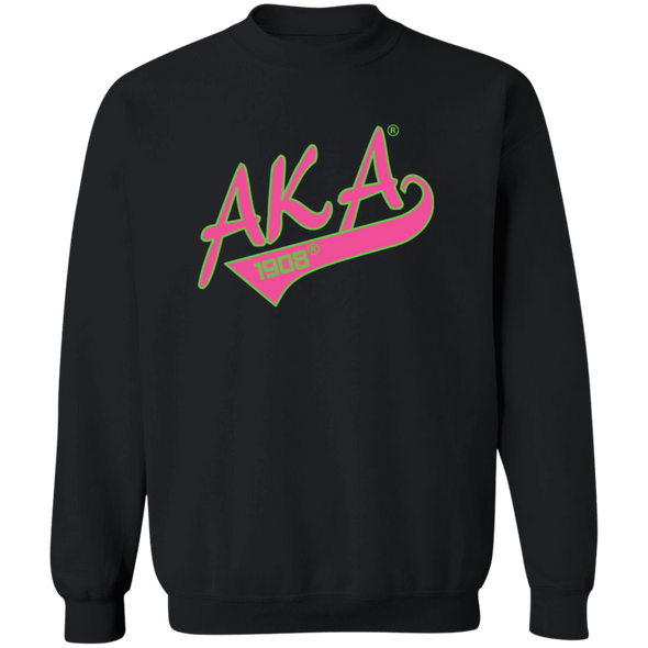 Alpha Kappa Alpha Screen Printed Crewneck Sweatshirt