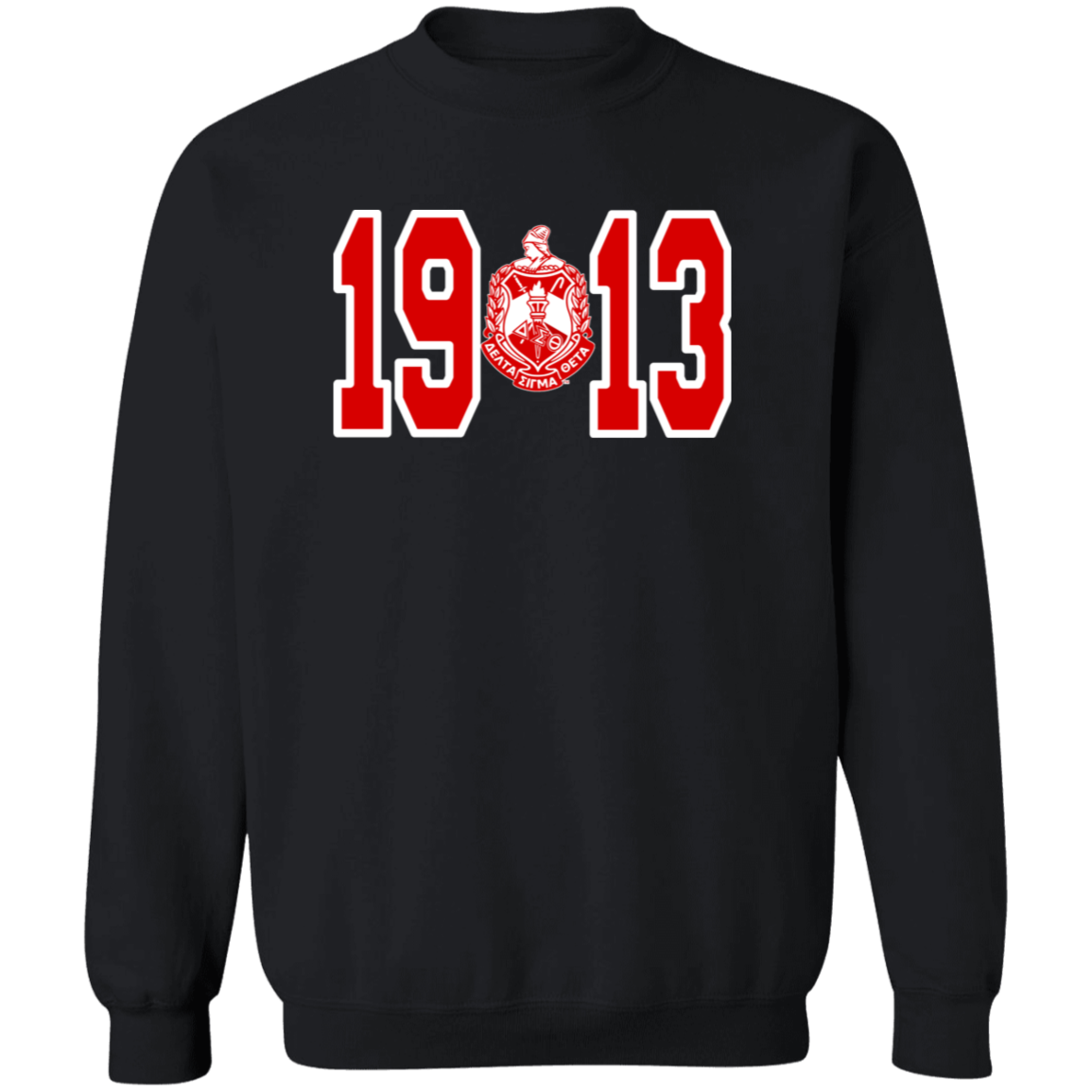 Delta Sigma Theta Sweatshirt Paraphernalia Screen Printed Unisex