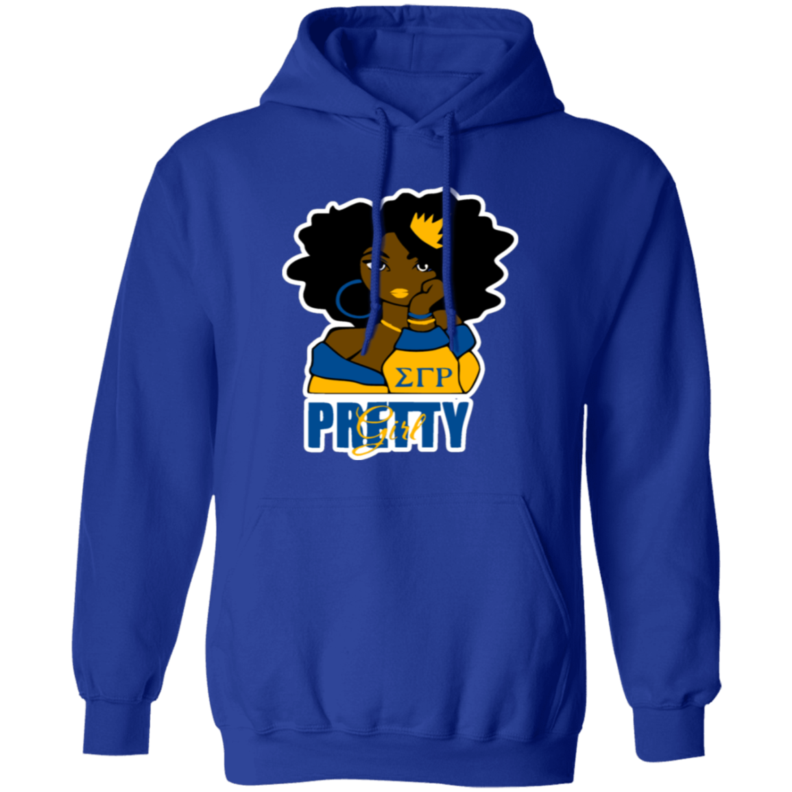 Sigma Gamma Rho Screen Printed  Hoodie