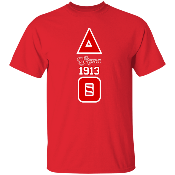 Delta Sigma Theta T-Shirt Paraphernalia Screen Printed Unisex