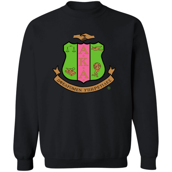 Alpha Kappa Alpha Screen Printed Crewneck Sweatshirt