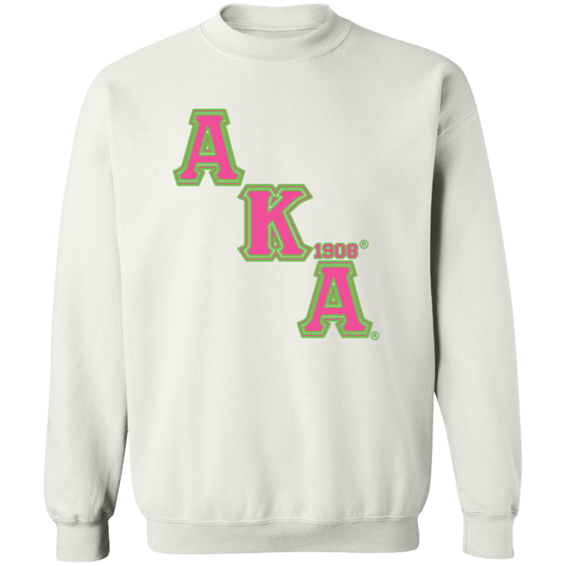 Alpha Kappa Alpha Crewneck Pullover Sweatshirt