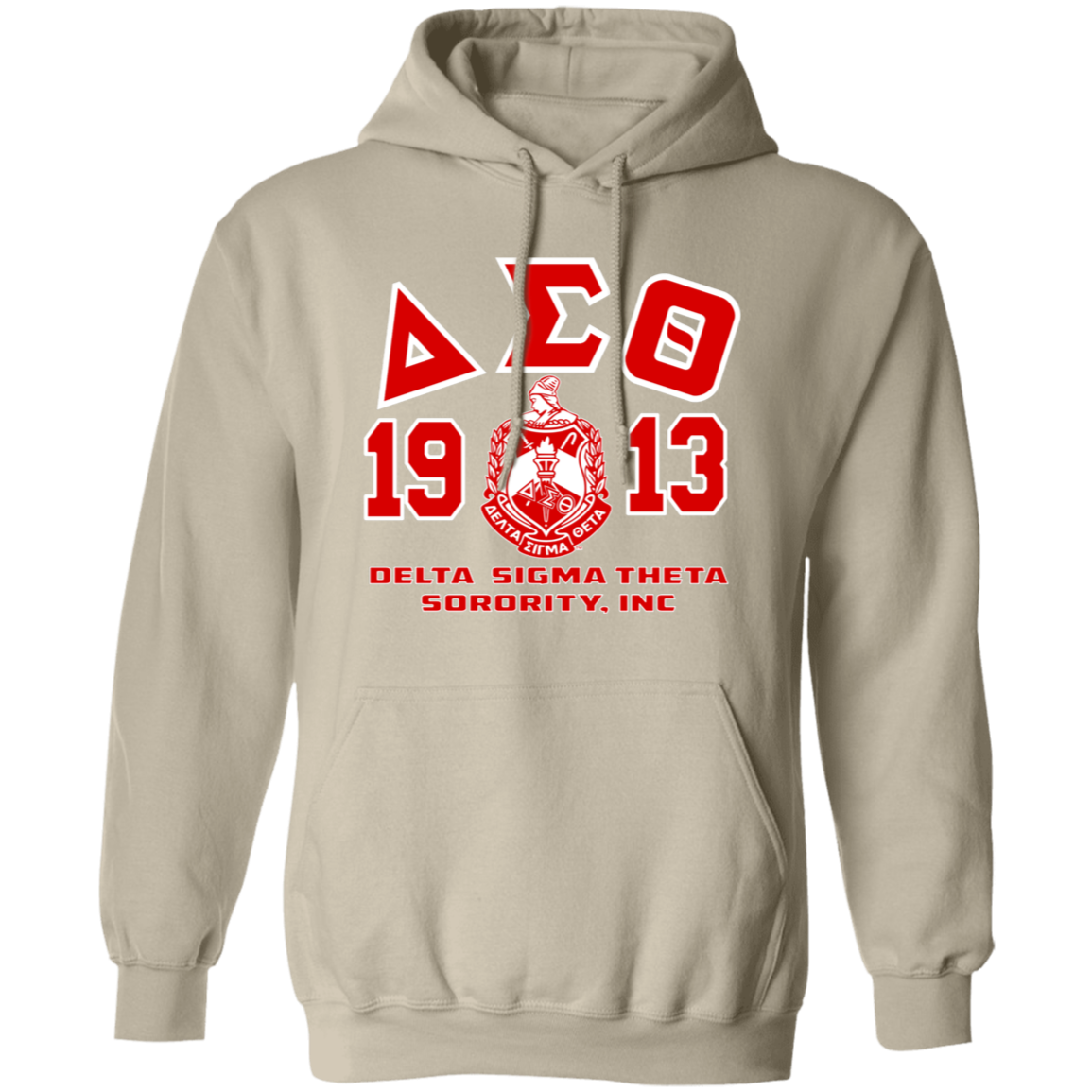 Delta Sigma Theta Hoodie Paraphernalia Screen Printed Unisex