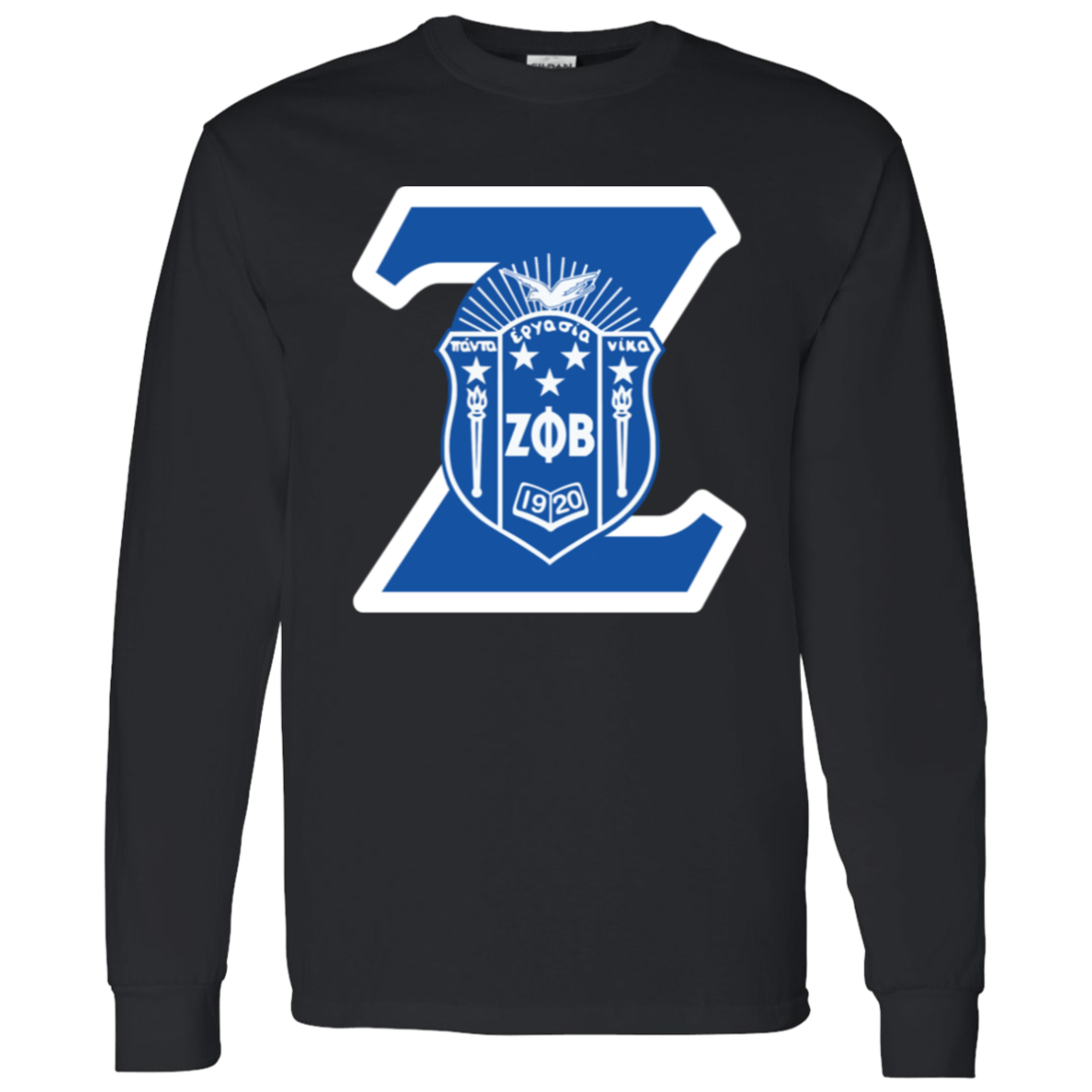 Zeta Phi Beta Sorority LS T-Shirt