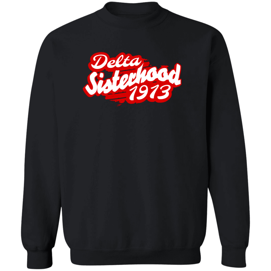 Delta Sigma Theta Sweatshirt Paraphernalia Screen Printed Unisex