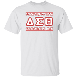 Delta Sigma Theta T-Shirt Paraphernalia Screen Printed Unisex