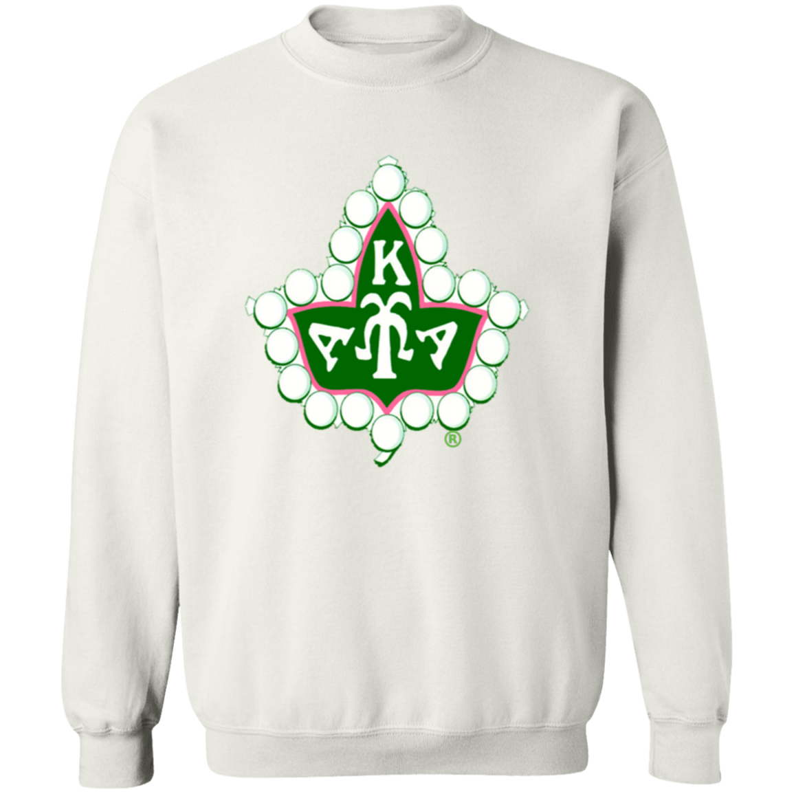 Alpha Kappa Alpha Crewneck Pullover Sweatshirt