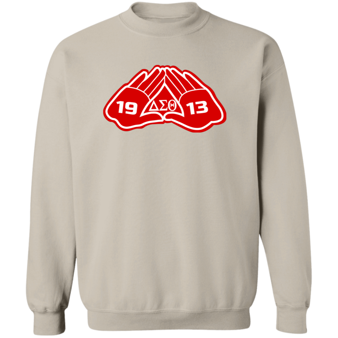 Delta Sigma Theta Sweatshirt Paraphernalia Screen Printed Unisex