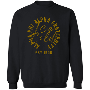 Alpha Phi Alpha Black Ice Collection Sweatshirt ed. 1 - My Greek Letters
