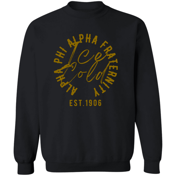 Alpha Phi Alpha Black Ice Collection Sweatshirt ed. 1 - My Greek Letters