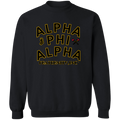 Alpha Phi Alpha Black Ice Collection Sweatshirt Ed. 9 - My Greek Letters