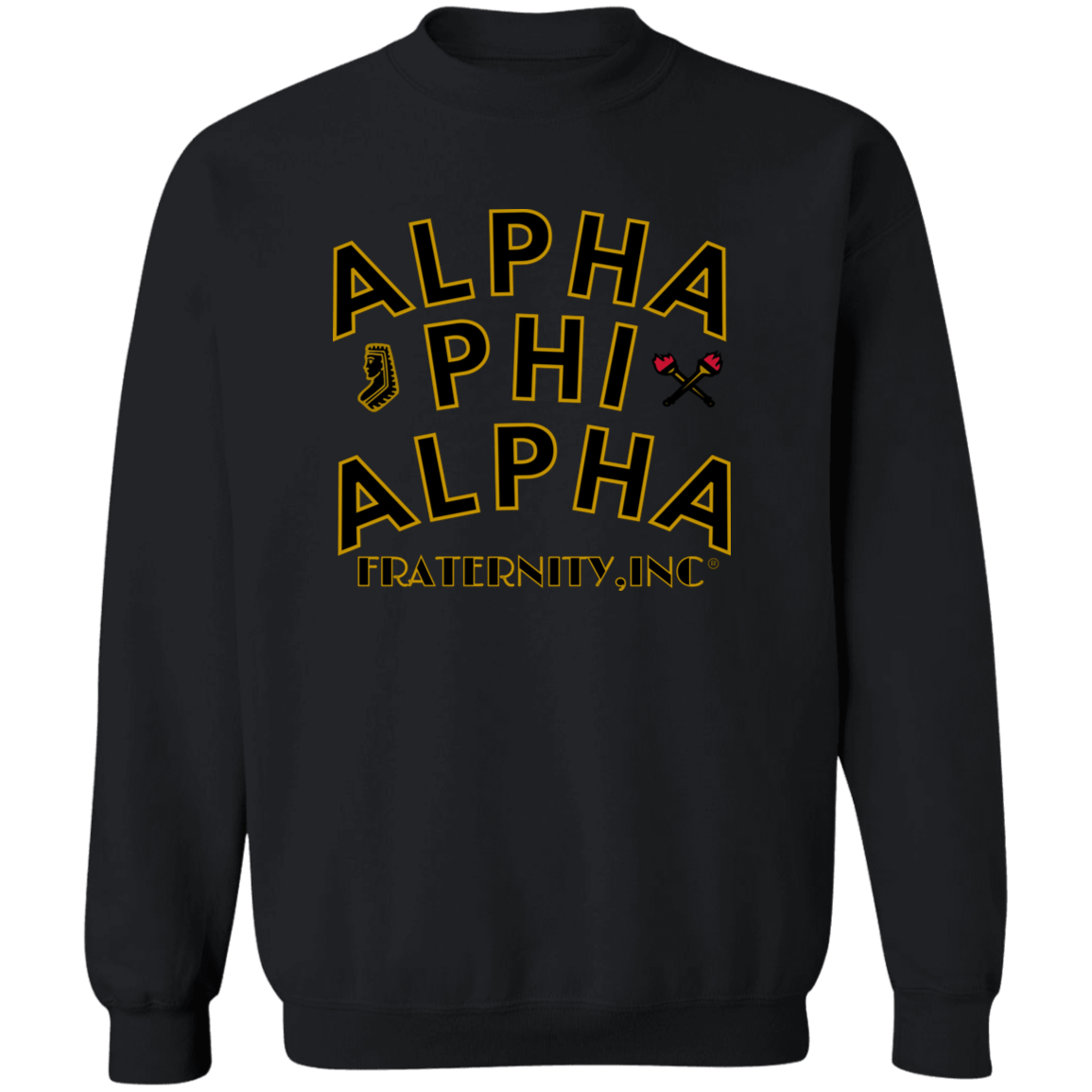 Alpha Phi Alpha Black Ice Collection Sweatshirt Ed. 9 - My Greek Letters