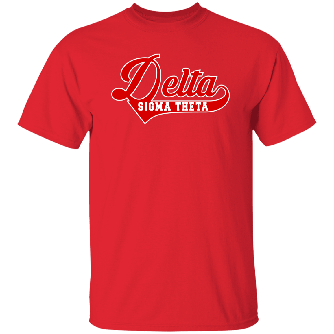 Delta Sigma Theta T-Shirt Paraphernalia Screen Printed Unisex
