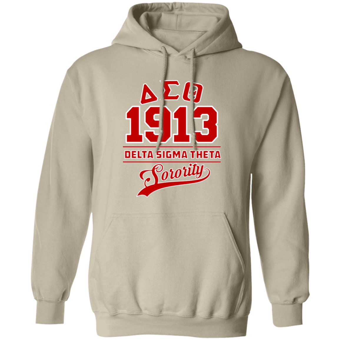Delta Sigma Theta Hoodie Paraphernalia Screen Printed Unisex