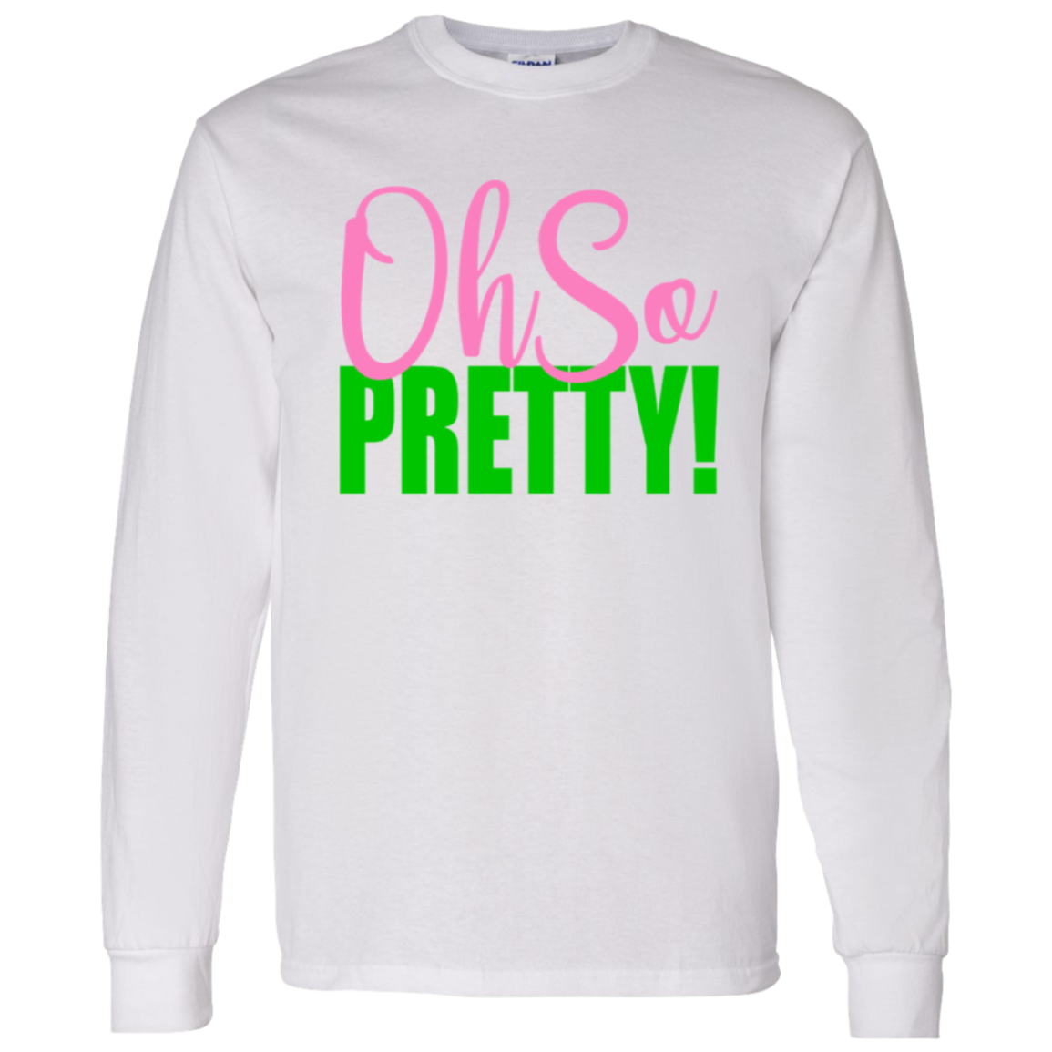 Alpha Kappa Alpha Screen Printed Long Sleeve