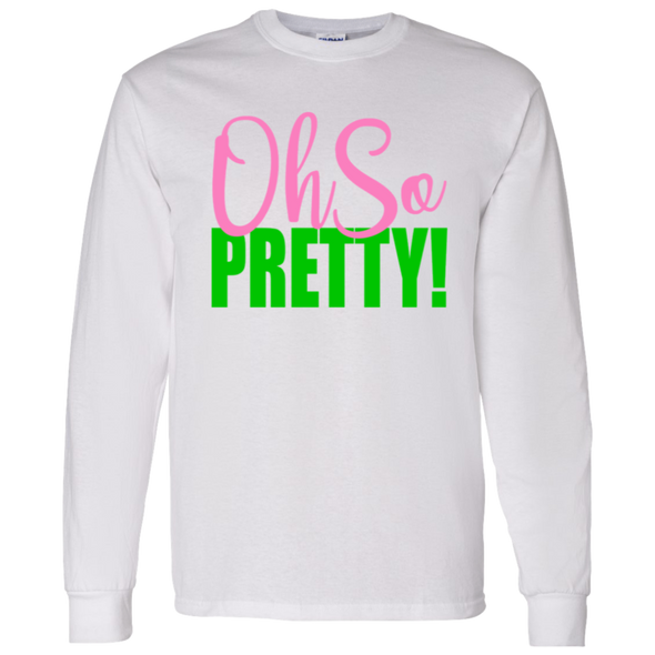 Alpha Kappa Alpha Screen Printed Long Sleeve