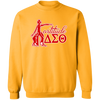 Delta Sigma Theta Sweatshirt Paraphernalia Screen Printed Unisex