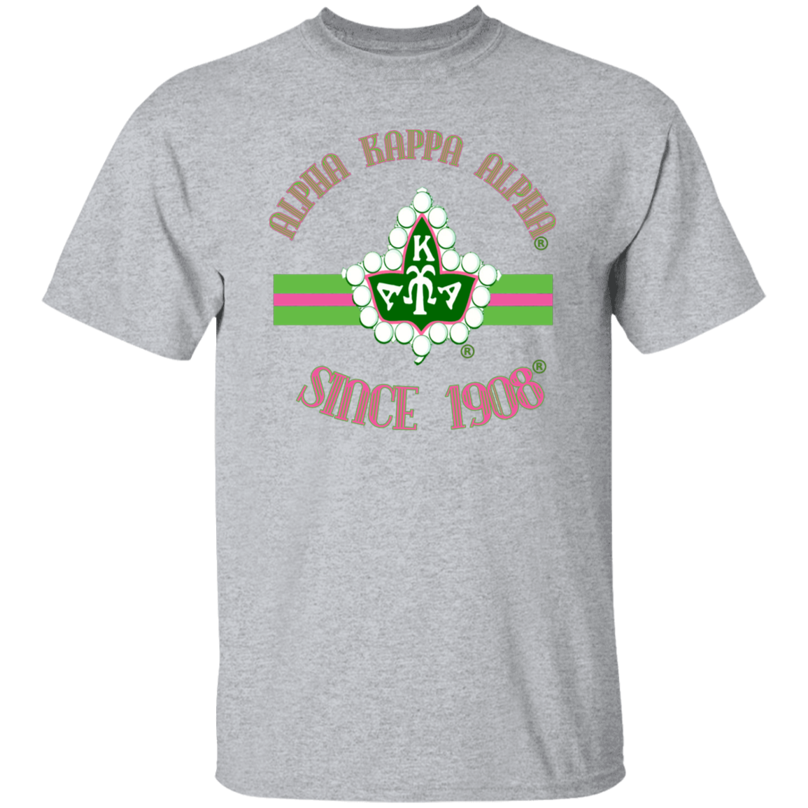 Alpha Kappa Alpha Screen Printed T-Shirt