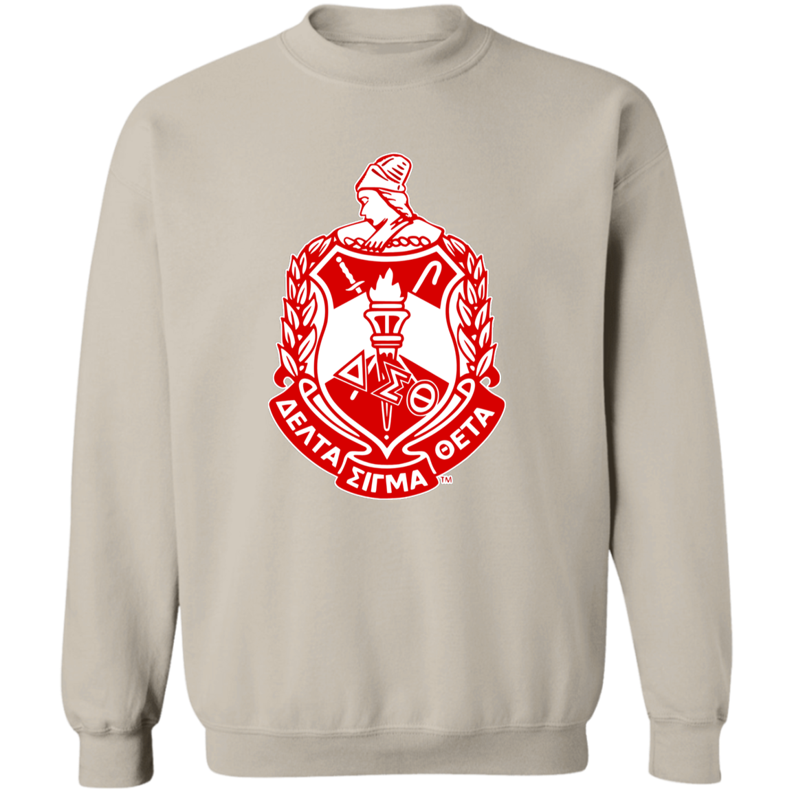 Delta Sigma Theta Sweatshirt Paraphernalia Screen Printed Unisex