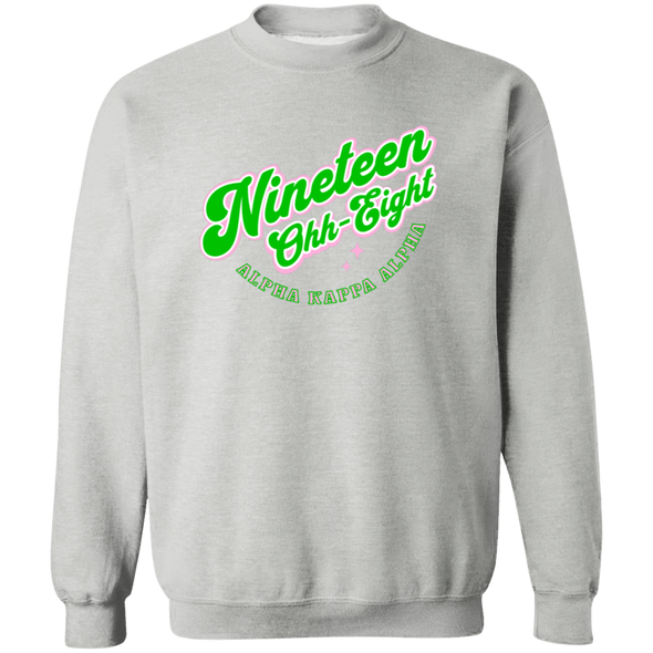 Alpha Kappa Alpha Crewneck Pullover Sweatshirt